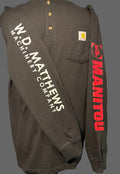 Carhartt® Loose Fit Long-Sleeve Henley Pocket T-Shirt