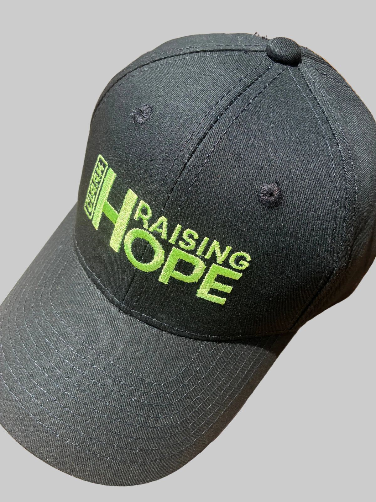 Clark Raising Hope Black Adjustable Baseball Cap
