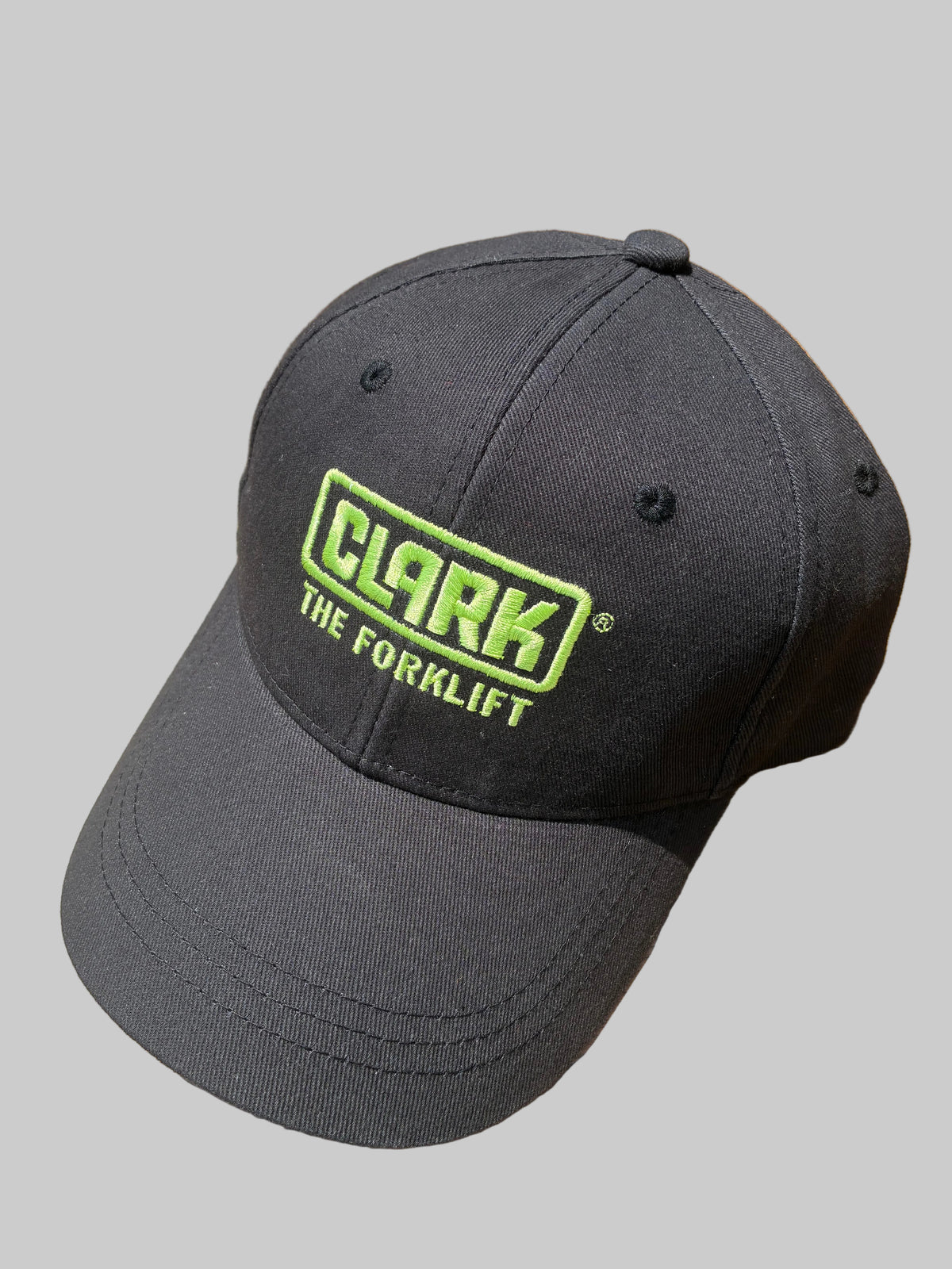 Clark Black Adjustable Baseball Hat