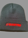 Manitou Black Knit Beanie
