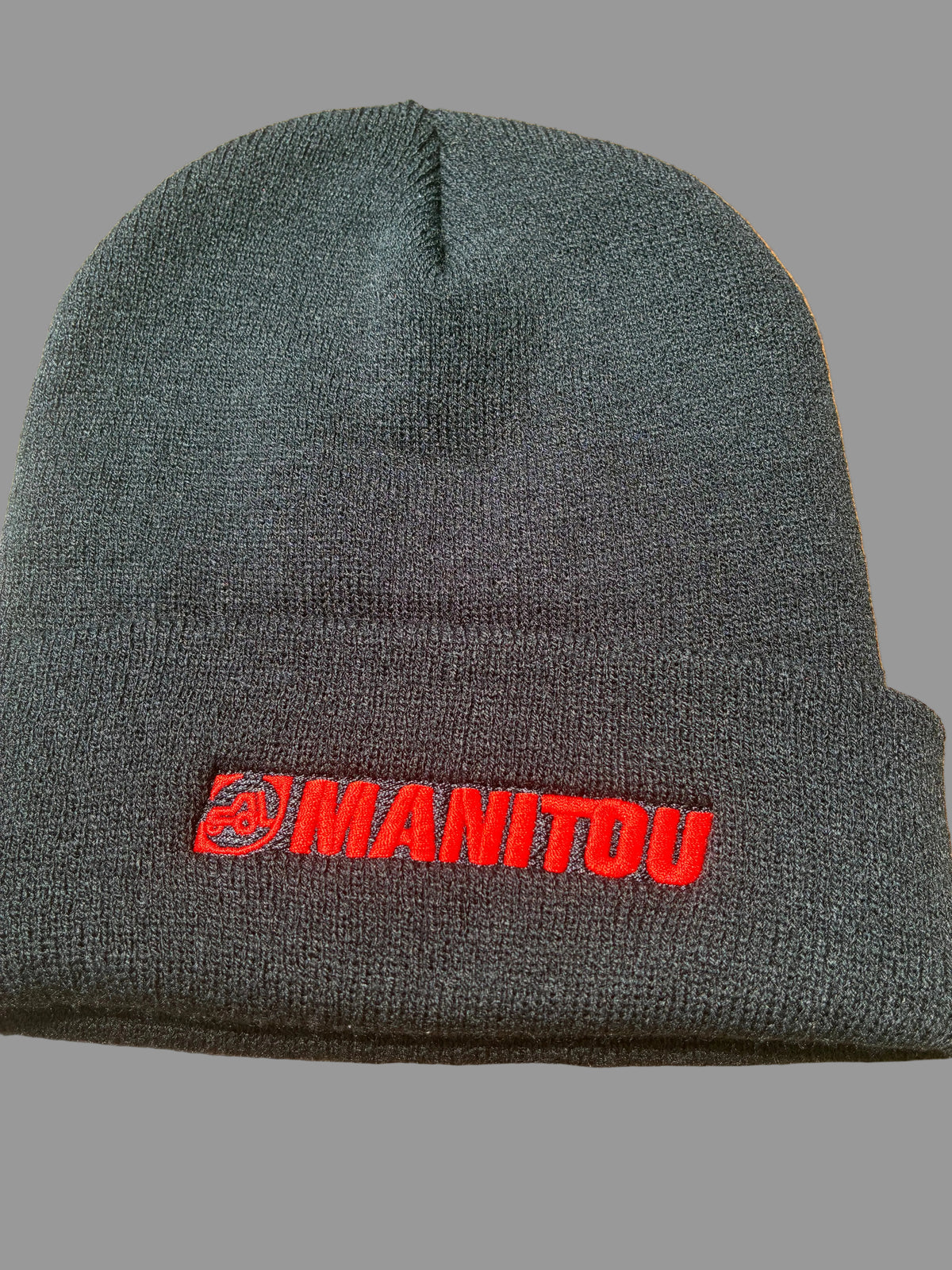 Manitou Black Knit Beanie