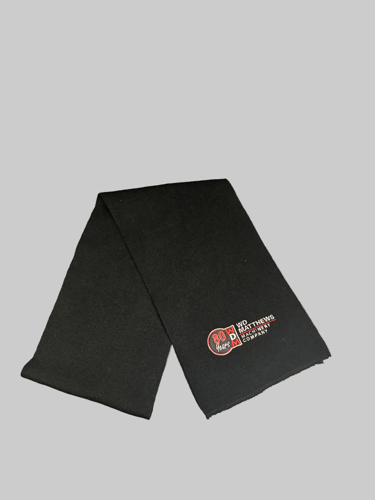 Limited Edition W.D. Matthews 80-Year Celebration Black Scarf