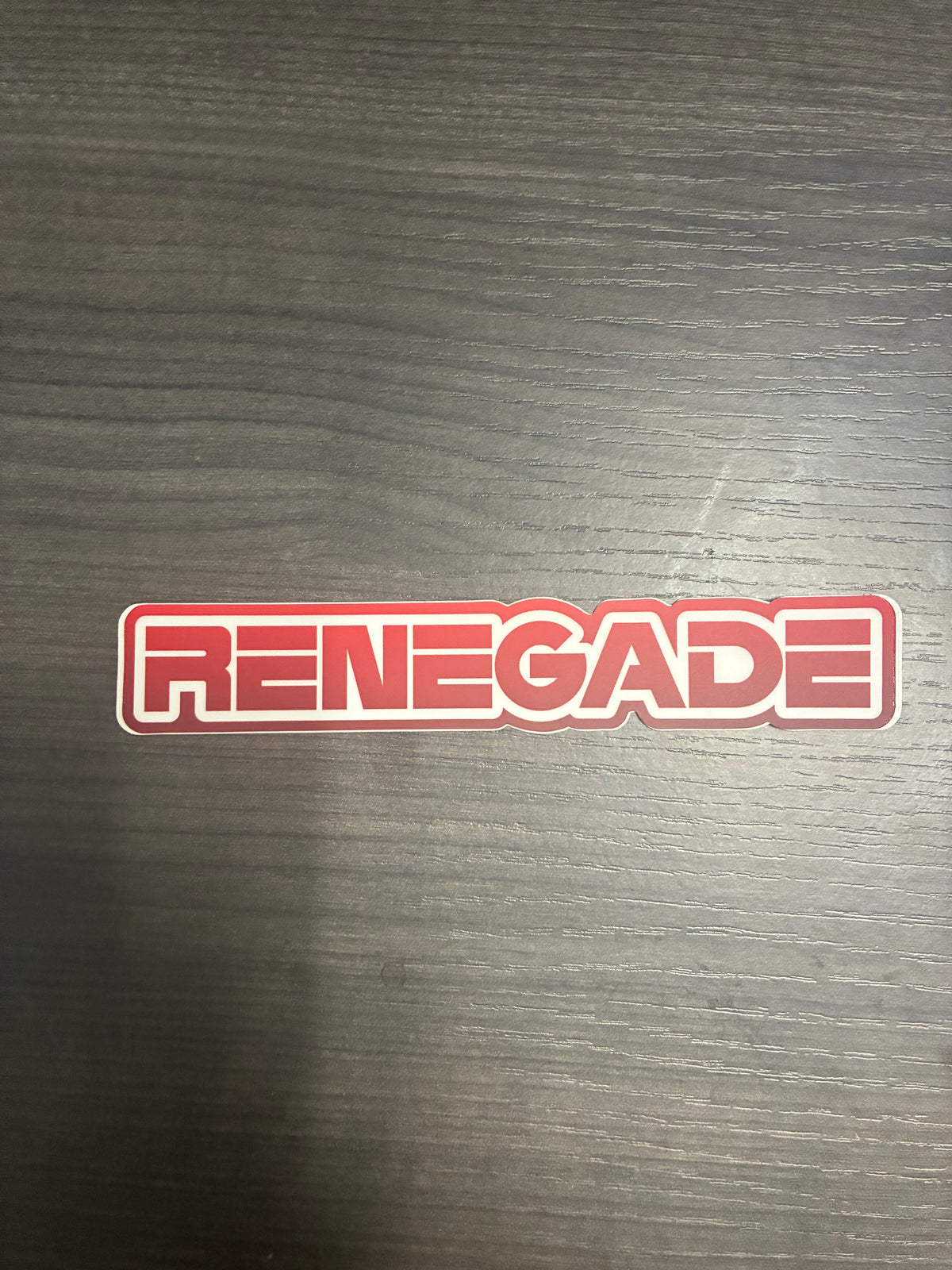 CLARK Renegade forklift sticker
